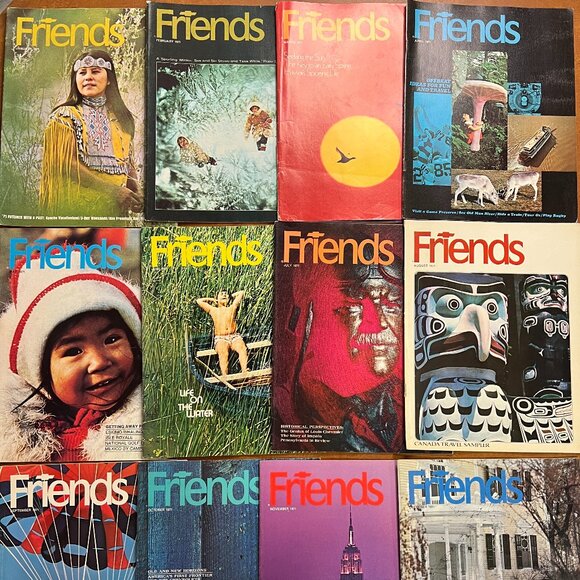 Lot of 12 Issues Friends Magazine (Chevy)‎ Complete Year 1971 - Picture 1 of 6